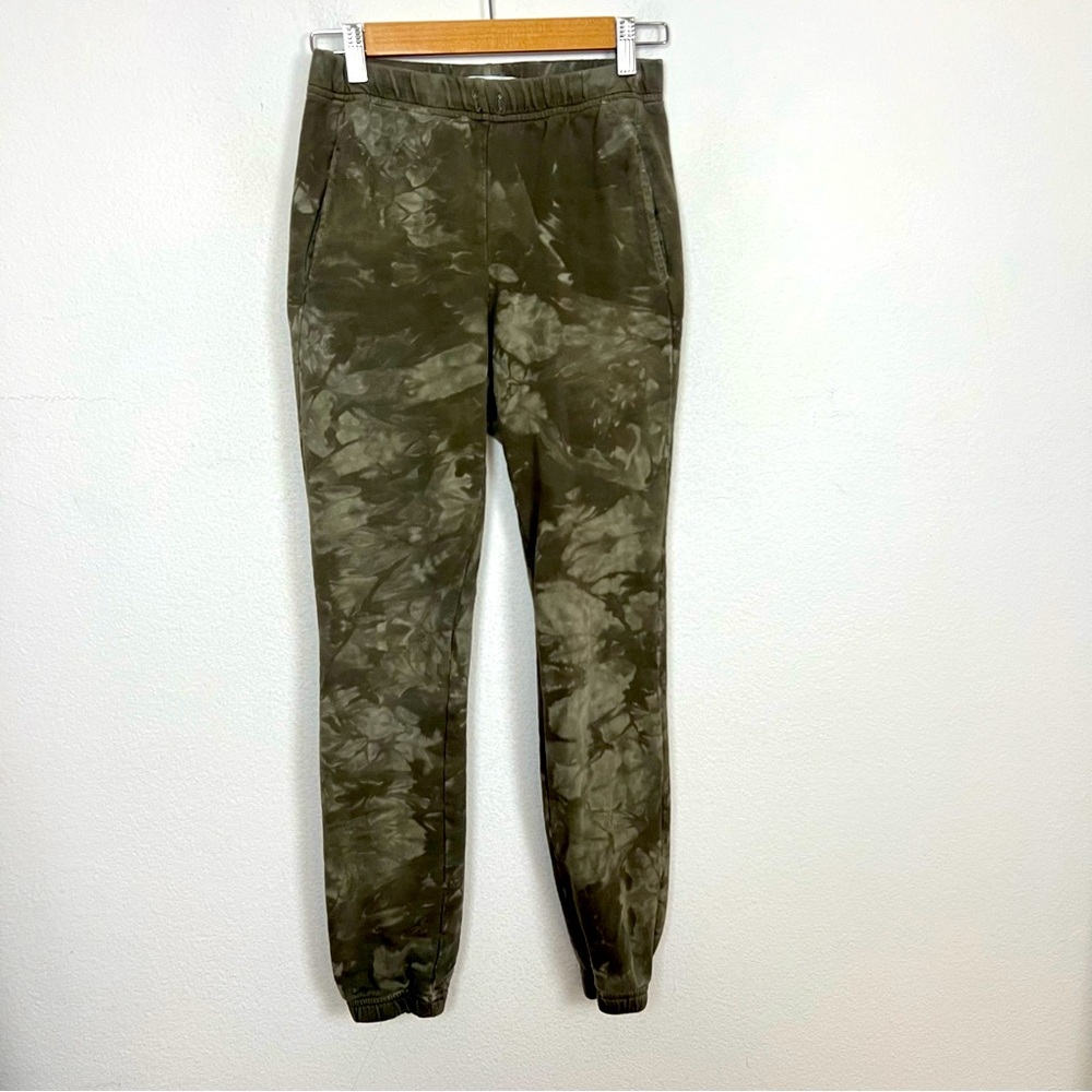 Cotton Citizen Olive Tie-Dye Joggers